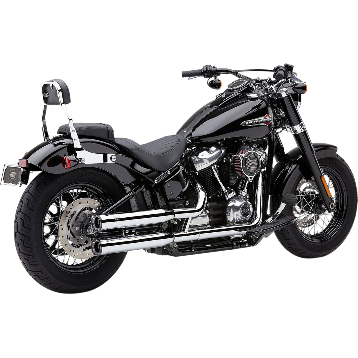 COBRA 1801-1269 6058 RPT 3" Slip-On Mufflers - Chrome