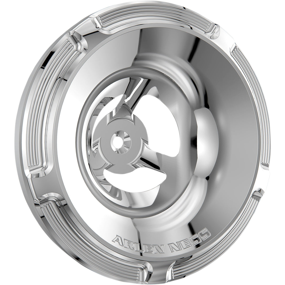 ARLEN NESS 1014-0302 601-003 Velocity Air Cleaner Cover - Beveled - Chrome