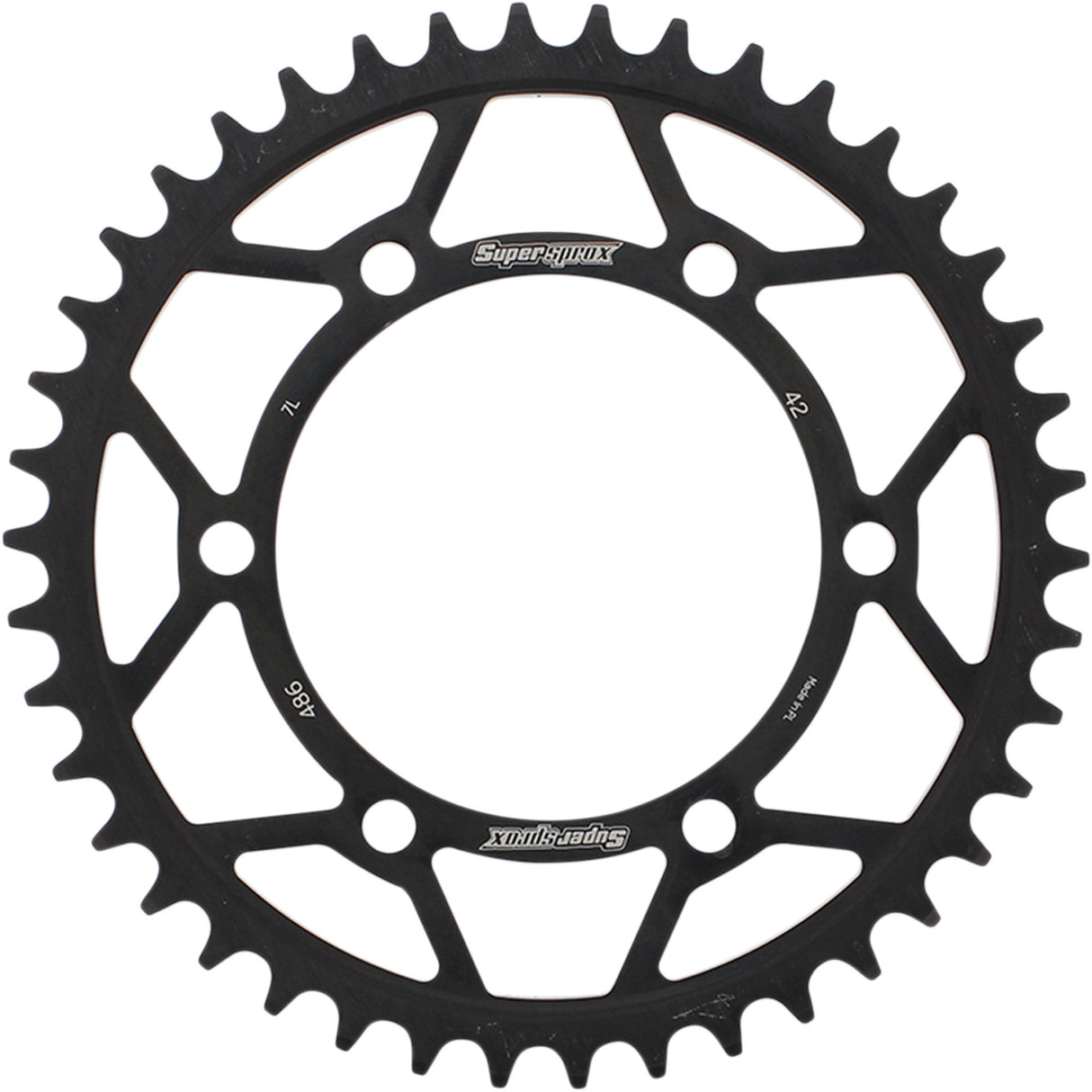 Supersprox Sprocket - RFE-486-42-BLK Yamaha Motorcycles 1998-2022