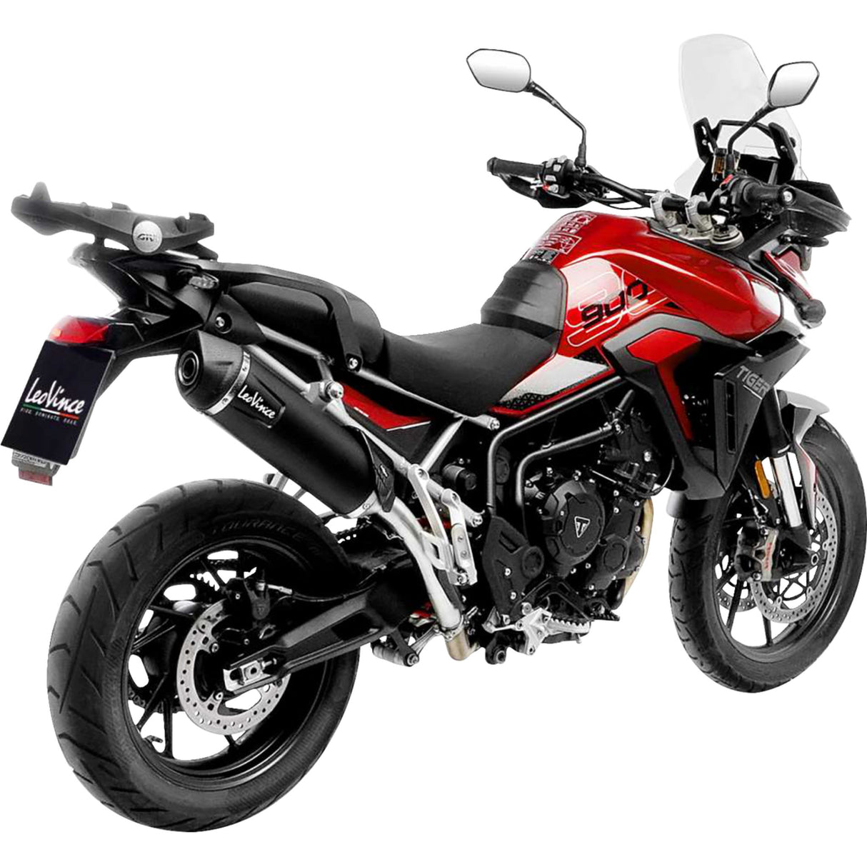 Leovince LV One Evo Muffler - 14450EBU Triumph Tiger 2024-2025