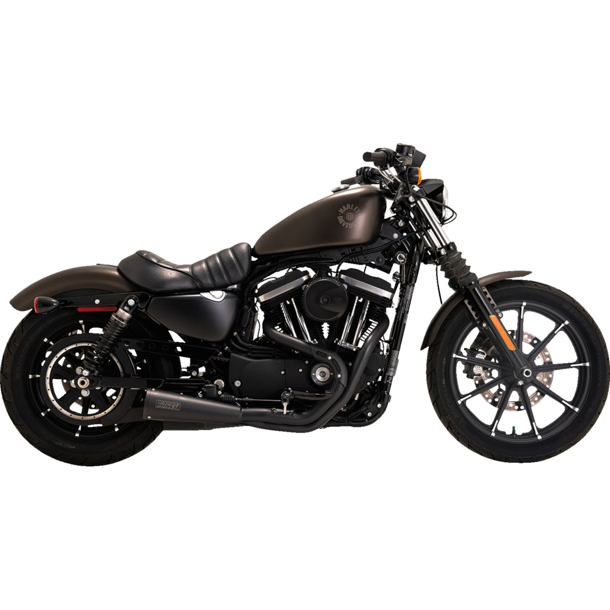 Vance & Hines Upsweep 2-Into-1 Exhaust System - 47627 For Harley Sportster 2004-2013