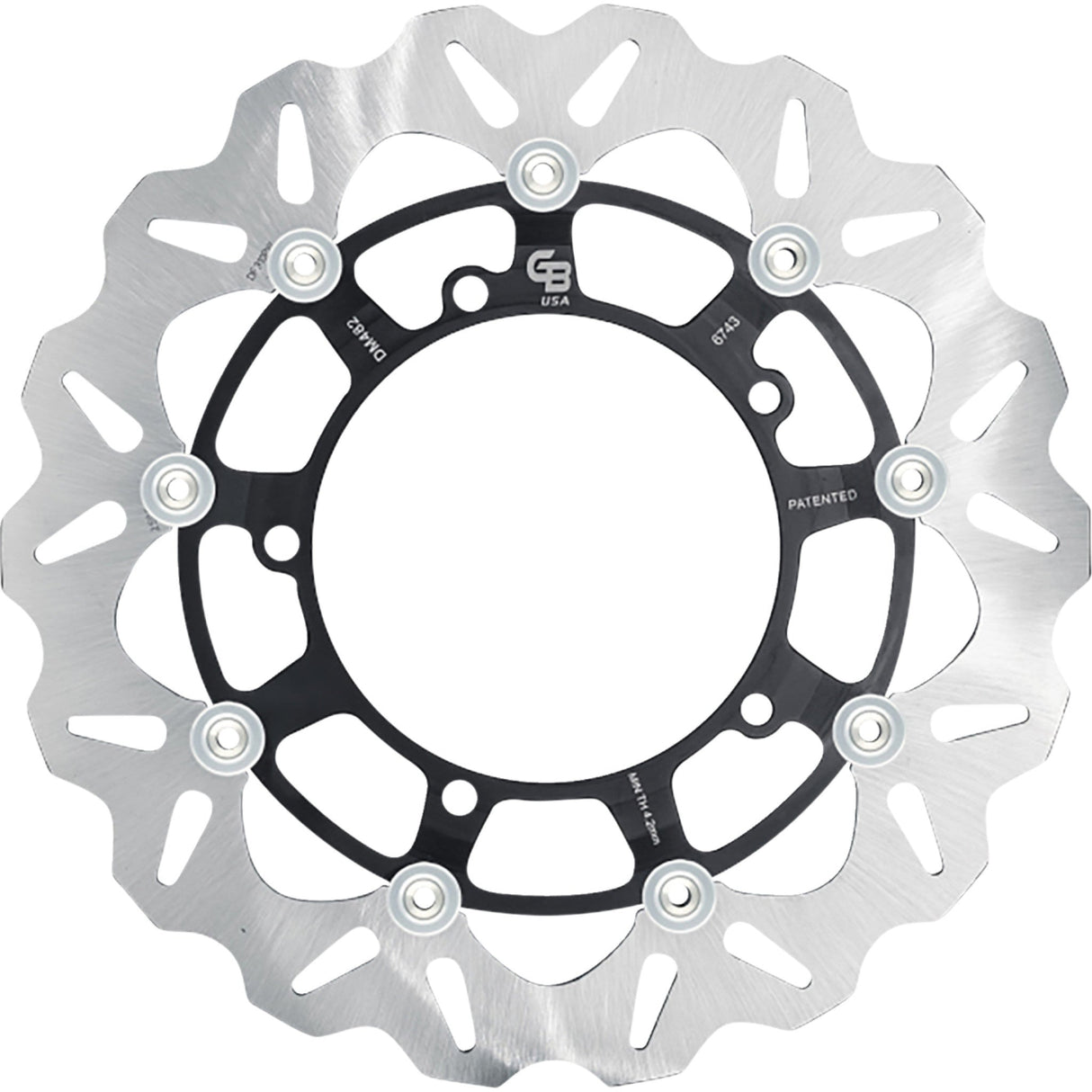 GBRAKES 1710-4962 GBDU042 Brake Rotor