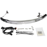 CIRO 2350-0469 11000 Steel Windshield Trim - LED Windshield Trim - Chrome - FLH