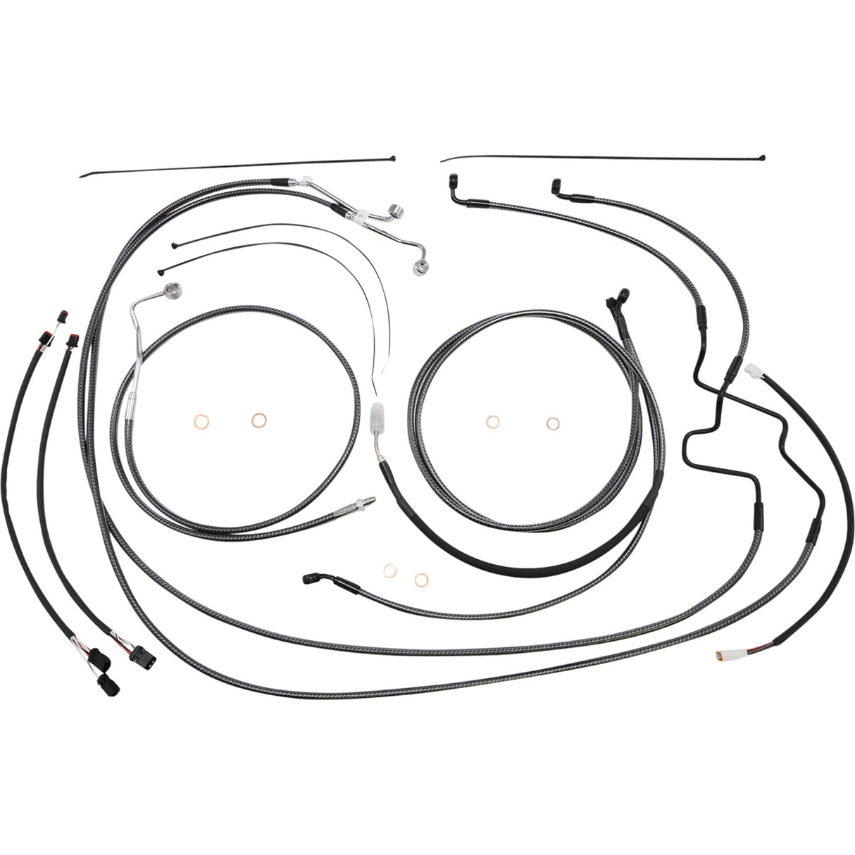 MAGNUM SHIELDING 0662-0816 787872 KARBONFIBR Designer Handlebar Installation Kit