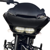 Custom Dynamics Windshield Trim - CD-RG-SWT-AW2-B For Harley Road Glide 2015-2025