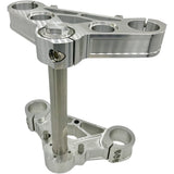 PRO-ONE Perf.mfg. 39 MM Triple Tree Raw Aluminum 0° - 106200 For Harley 1988-2014