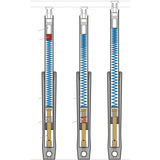 PROGRESSIVE SUSPENSION 0416-0037 10-2003 Drop-In Front Fork Lowering System