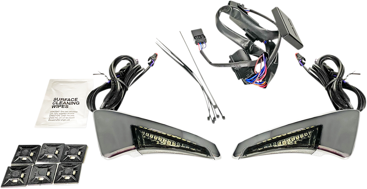 Sequential Tour Pak Seat Back Rest LED Lights