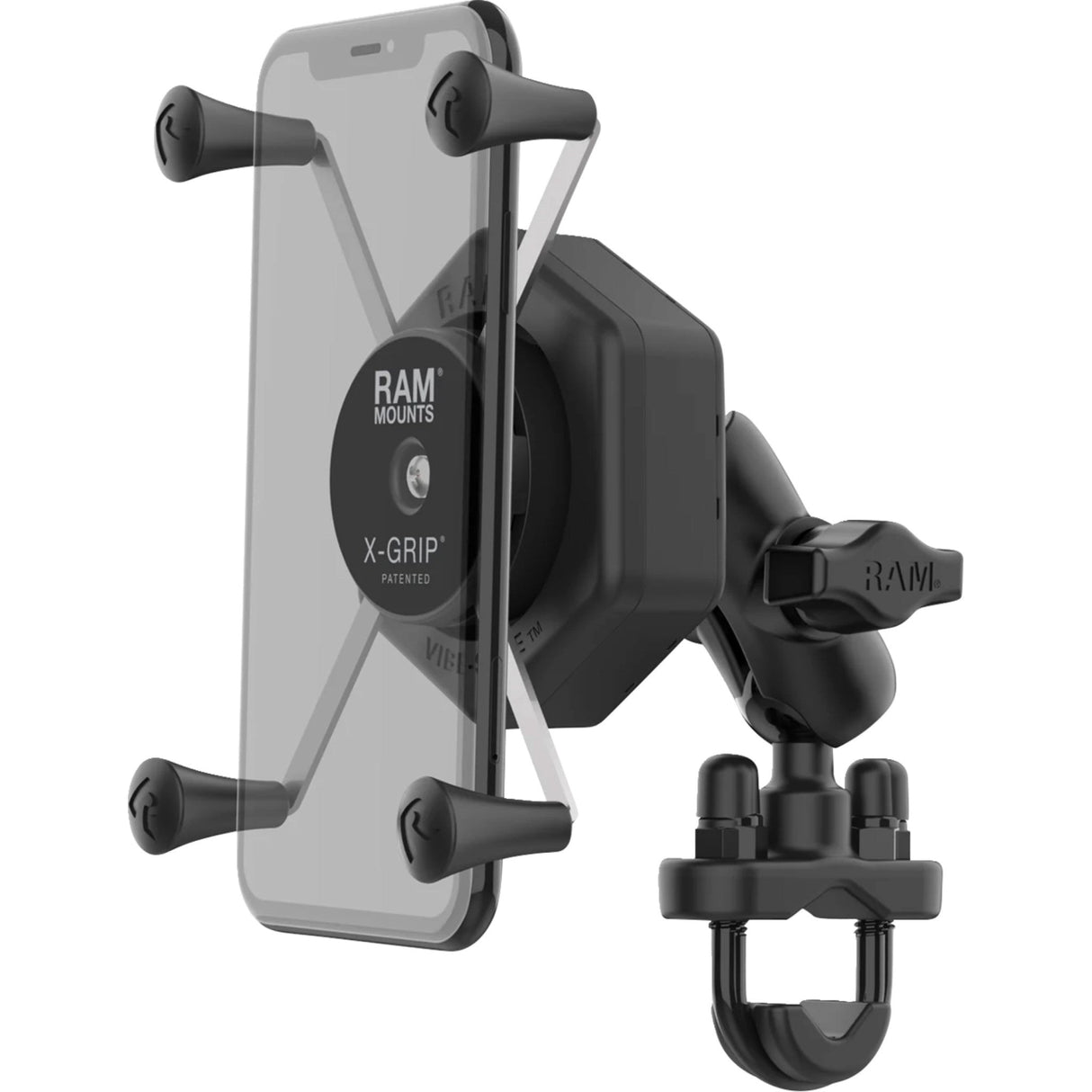 RAM MOUNTS 0603-1124 RAM-B-149Z-A-UN10-46 X-Grip® Mount Kit Mount Kit - X-Grip® - Vibe Safe™ - U-Bolt - Short