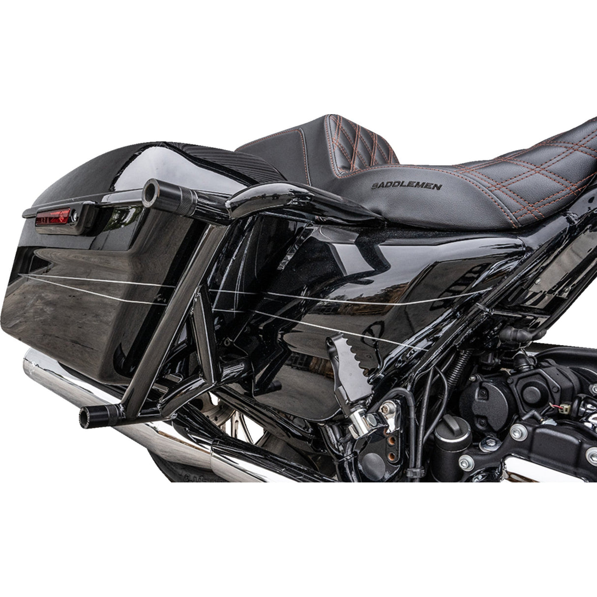 Burly Brand Brawler Kit Black HD Touring - B10-3013B For Harley Touring 2014-2025