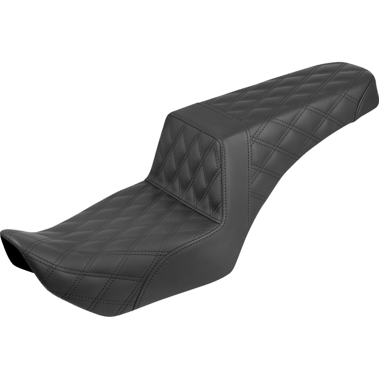 SADDLEMEN 0804-0847 822-11-175 Step-Up Seat full lattice stitch - nightster '22-'25