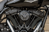 Air Cleaner Cover - Triple-Spoke - Black - 1014-0171