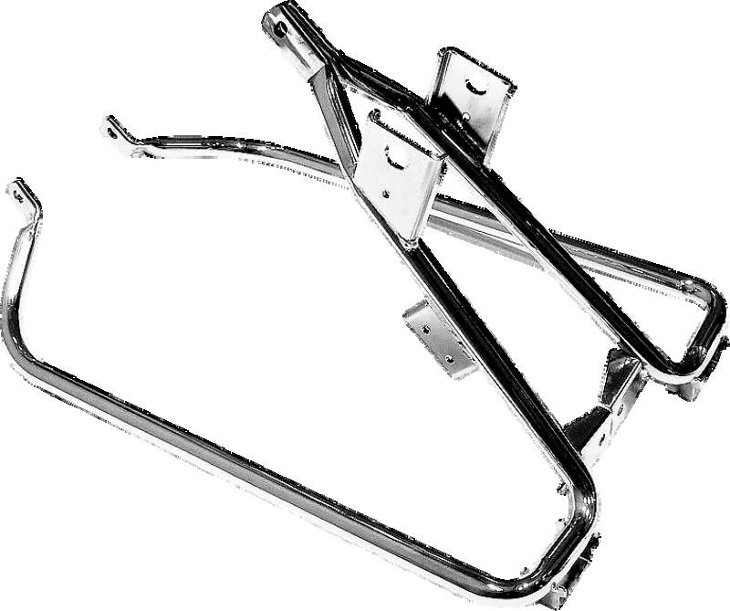 Biker's Choice Bikers Choice Chrome Saddlebag Support Bracket - 564333 For Harley Touring 2009-2013
