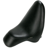 LePera Silhouette Solo Seat Smooth Bullet Black - LX-280 For Harley Softail 2000-2007