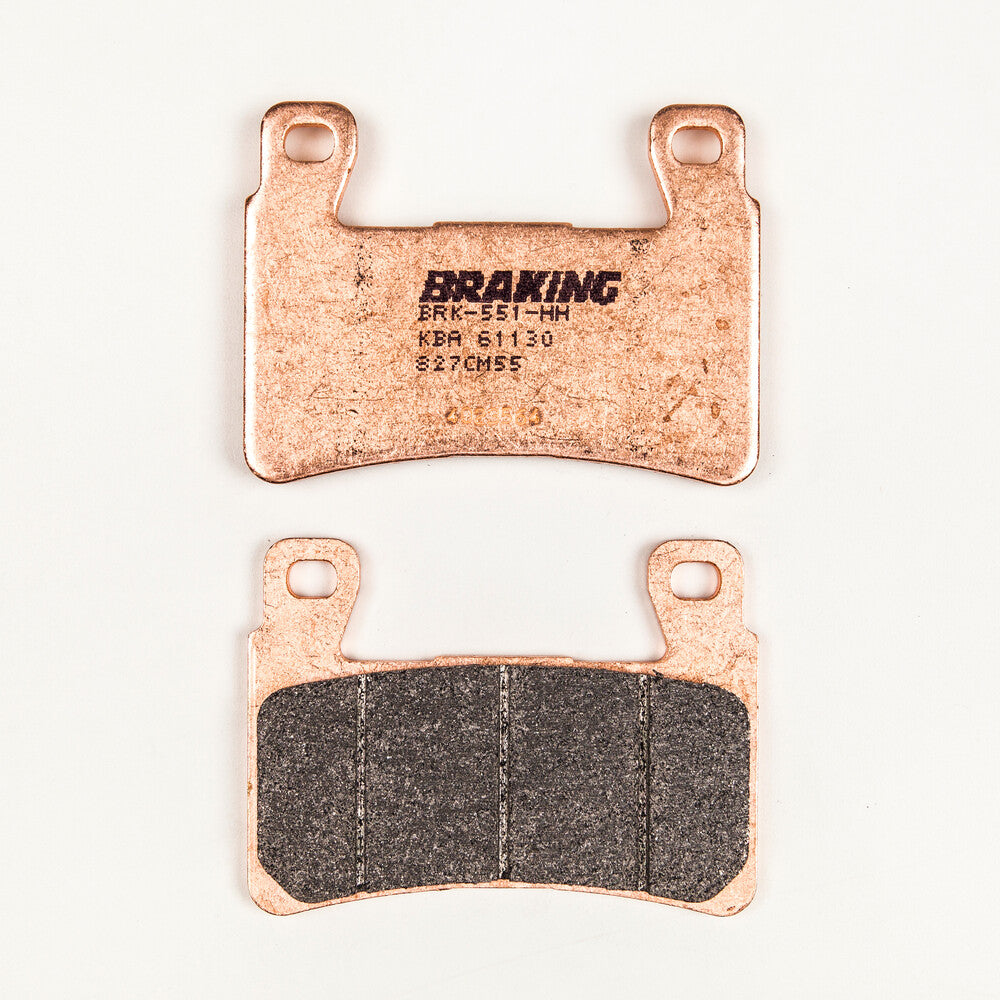 Braking Brake PAD SET Sintered Sport - 827CM55 For Harley Sportster 1200 / Softail Fat Boy 2009-2012