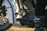 Burly Brand MX Style Floorboards Black - B13-1050B For Harley Motorcycles 1985-2026
