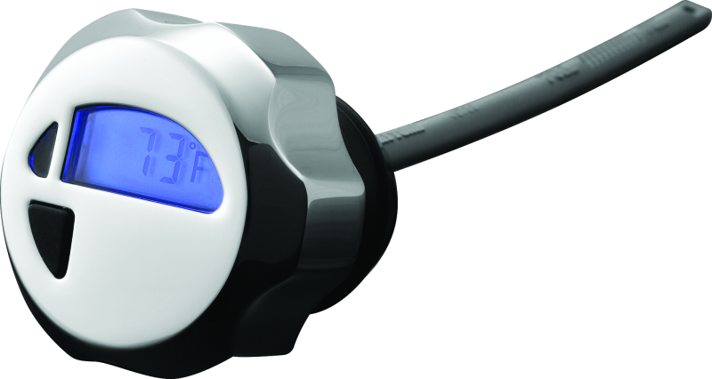 Bikers Choice 601667 99-03 Flht Flhr Fltr Oil Filler Cap With LED Temperature Gauge