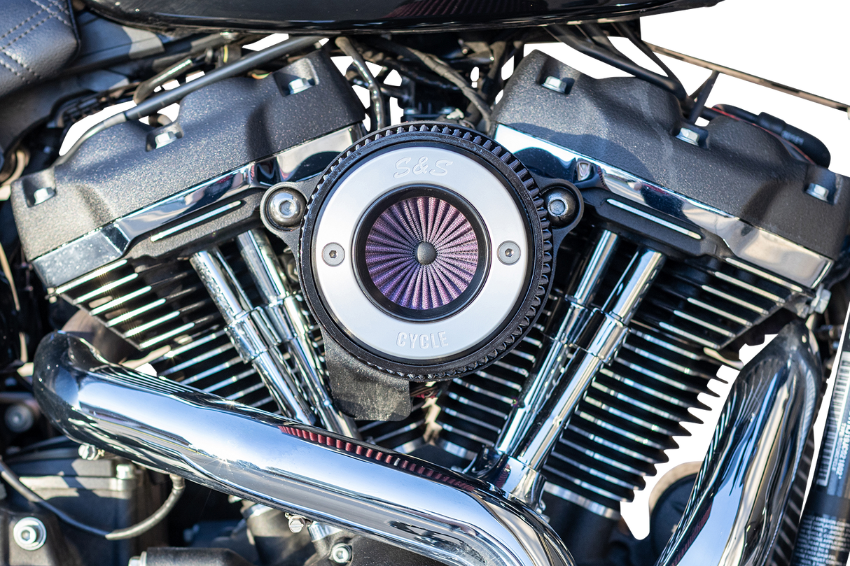 Air Stinger Stealth Air Cleaner Kit - Chrome Ring - 1010-2958
