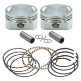 S&S Cycle BT 3-1/2in .010in Bore Forged Stroker Piston Kit - 106-5555 For Harley Motorcycles 1984-1999