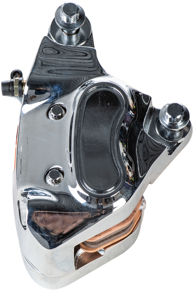 Harddrive Brake Caliper Frnt Right Chrom Repl OE#44023-83C W TC Style - 89450 For Harley Touring 1984-1999