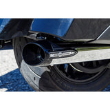 S&S Cycle 4" Broadhead Slip-On Mufflers Slash Cut Chrome - 550-1076 For Indian 2014-2022