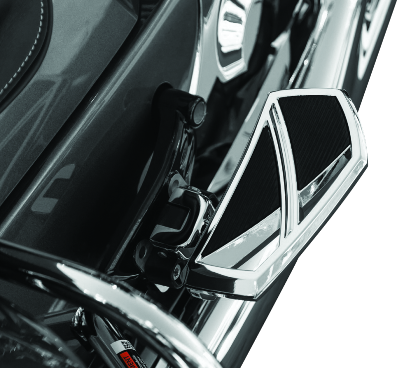 Kuryakyn Splined Passenger Peg Adapter Indian Chrome - 8928 For Indian 2015-2024