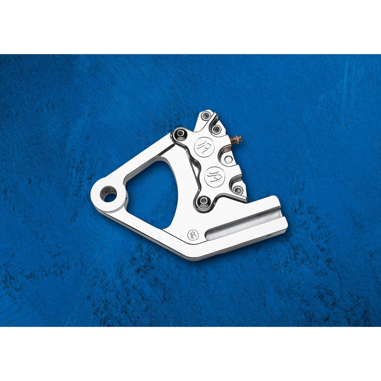 PERFORMANCE MACHINE (PM) DS-325124 1274-0052CH Caliper Kit - Rear - Chrome - 87-99 FXST/FLST