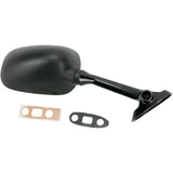 EMGO 0640-0065 20-69771 OEM-Style Replacement Mirror Mirror - Side View - Rectangle - Black - RIght