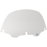 Memphis Shades Replacement Lucite Windshield 9" Clear For Harley Touring 1996-2013