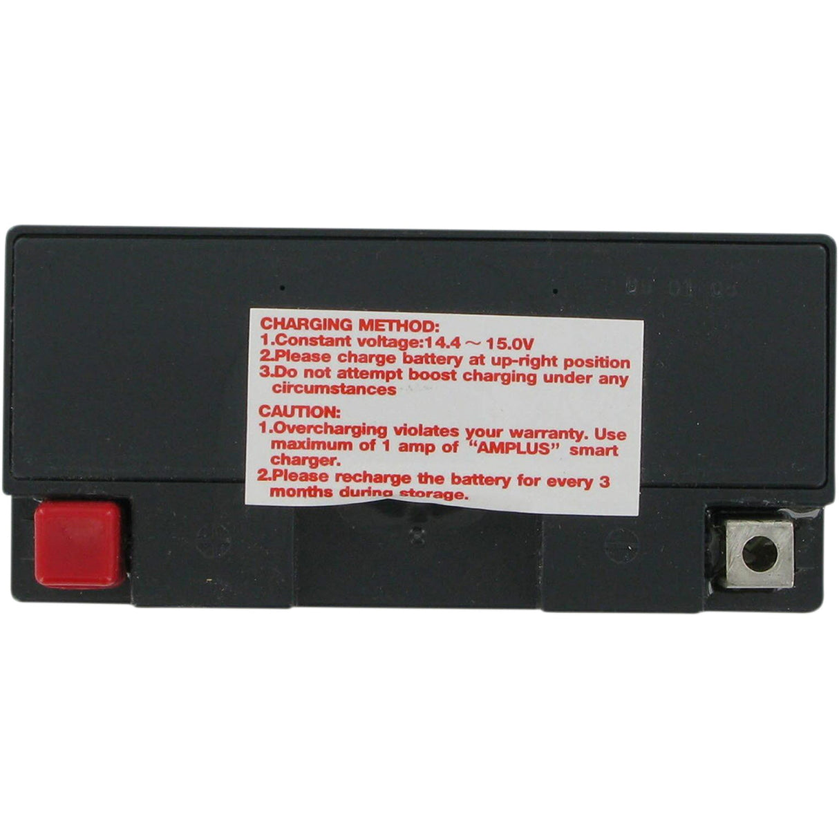 Parts Unlimited Factory-Activated AGM Maintenance-Free Battery YT12B4/YT12B-BS For Ducati Motorcycles 2006-2022 | Kawasaki Ninja 2005-2010