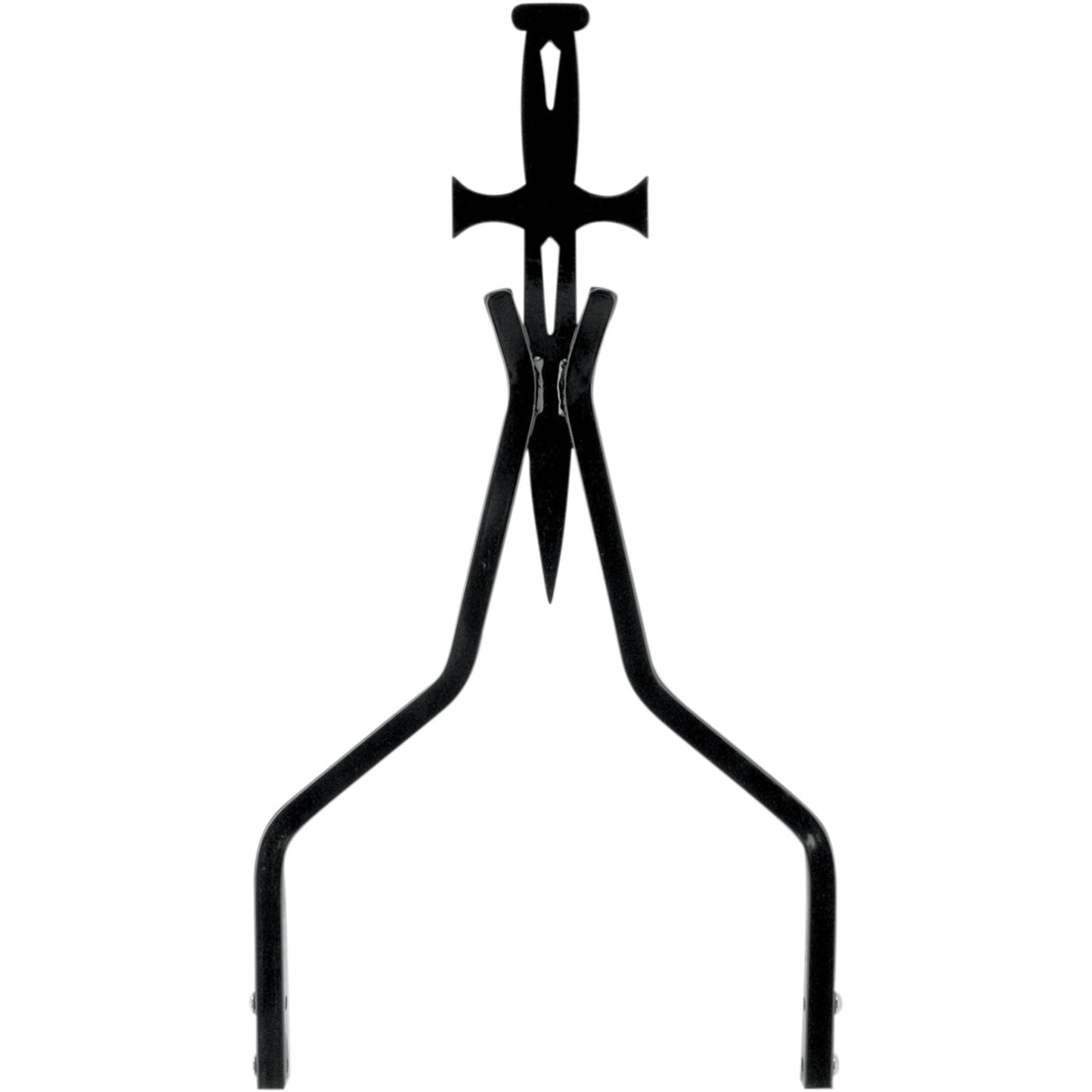 Cycle Visions Daggertude Styled Sissy Bar Sticks Black 18" Daggertude - CV-8029B For Harley Softail 2006-2016