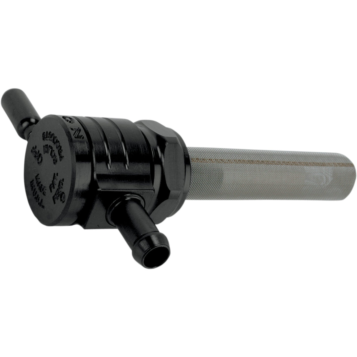 GOLAN PRODUCTS 0705-0108 76-312S-BLK "Click-Slick" Fuel Petcock — 22 mm "Click-Slick" Fuel Petcock - Straight - Black - 22mm