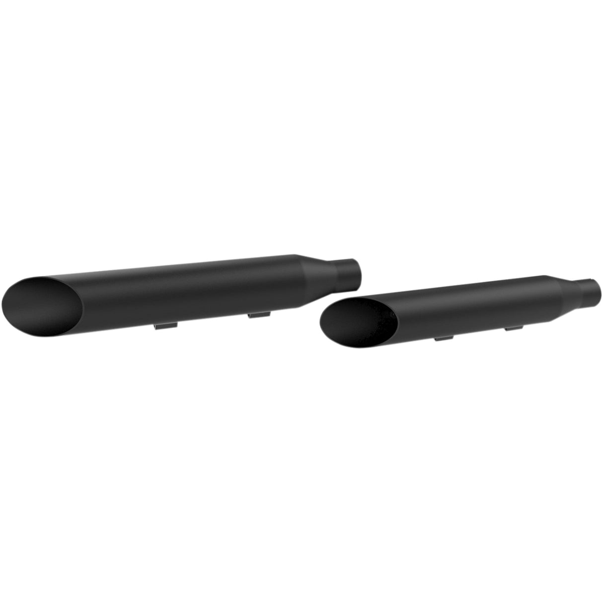 Khrome Werks 3" HP-Plus® Slip-On Mufflers Slash-Cut Black - 202895 For Harley Sportster 2014-2022