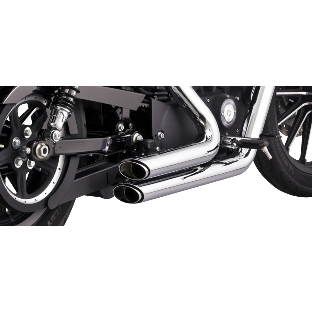 Vance & Hines Shortshots 2-Into-2 Exhaust System - 17329 For Harley Sportster 2014-2022