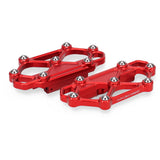 Arlen Ness Diamond Floorboards Passenger Red - 410-062 For Harley Motorcycles 1982-2026