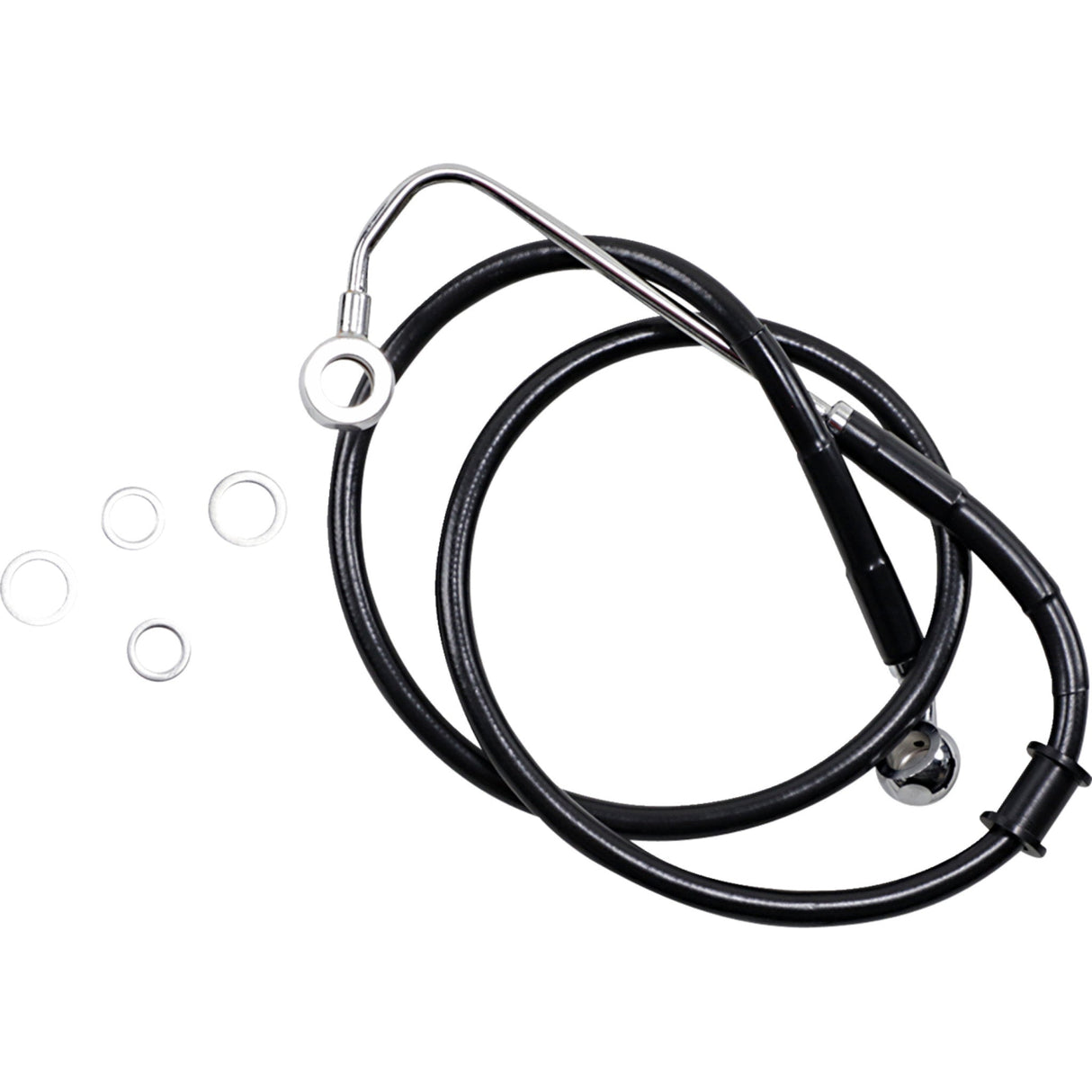 Drag Specialties Brake Line - 1741-5772 For Harley Softail Deluxe 2015-2017