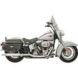 Bassani Xhaust Power Curve 2-Into-2 Header System - SFT-212 For Harley Softail 2007-2017