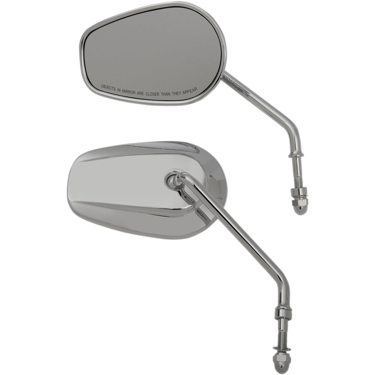 DRAG SPECIALTIES OEM-Style Teardrop Mirror Replacement Mirrors - Stem