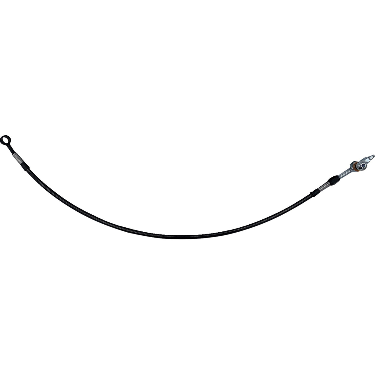 FAT BAGGERS INC. 0662-1275 100020-B Hydraulic Brake/Clutch Line Extension 20" electra/street glide - black