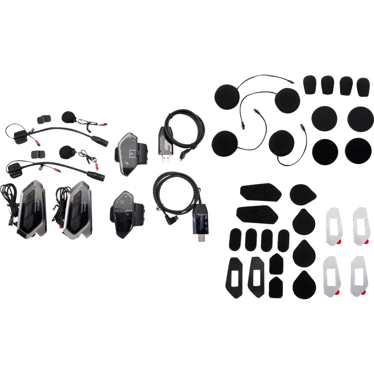 SENA 4402-0899 50R-02D 50R Low Profile Mesh Intercom™ Headsets Intercom - 50R - HD Speakers - Dual Pack