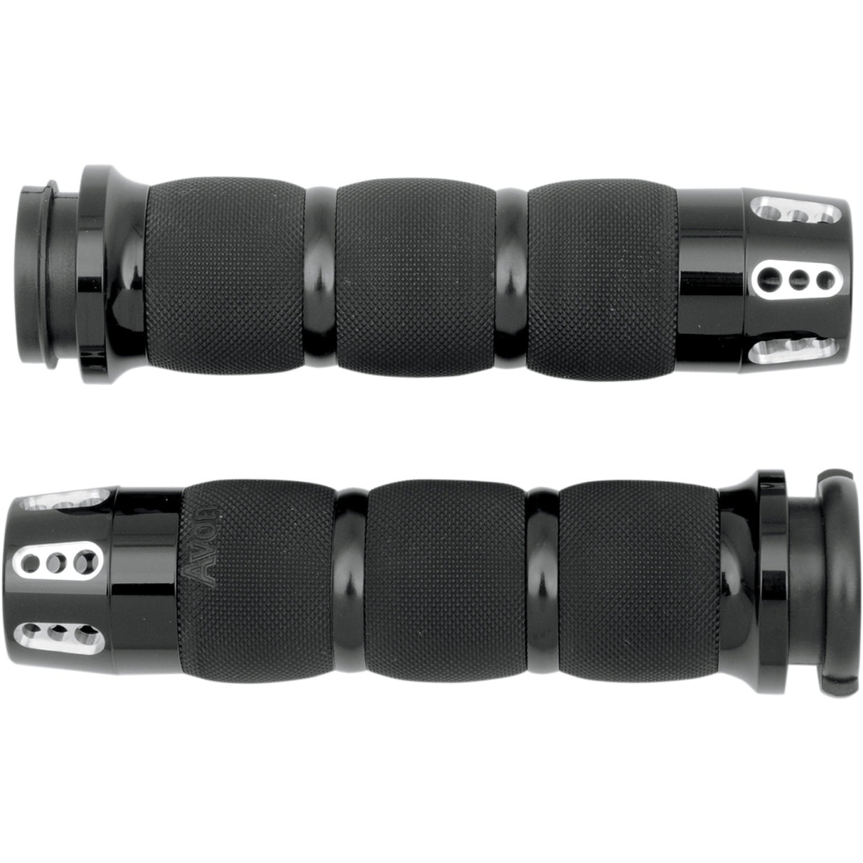AVON GRIPS 0630-1189 AIR-90-AN-FL-GA Gatlin Air Cushioned Grips Grips - Gatlin - Air Cushioned - TBW - Black
