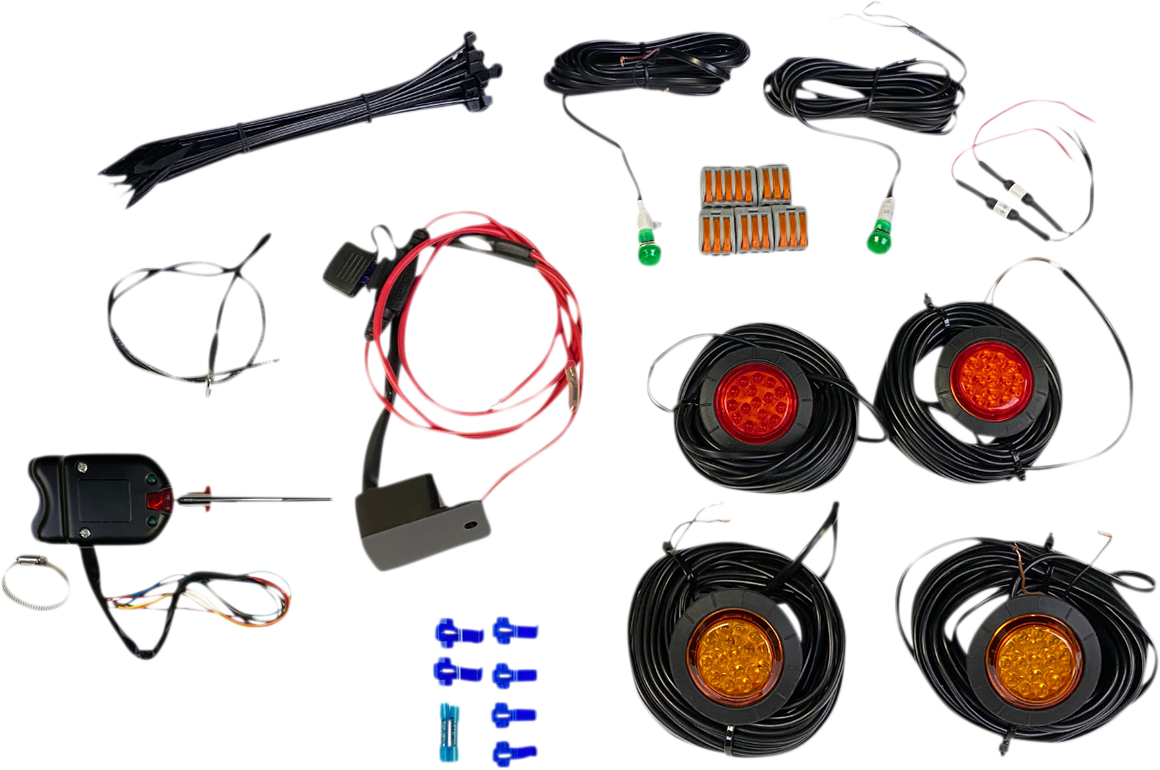 Universal LED Turn Signal Kit with Steering Column Switch