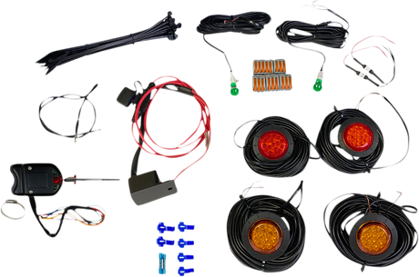 Universal LED Turn Signal Kit with Steering Column Switch