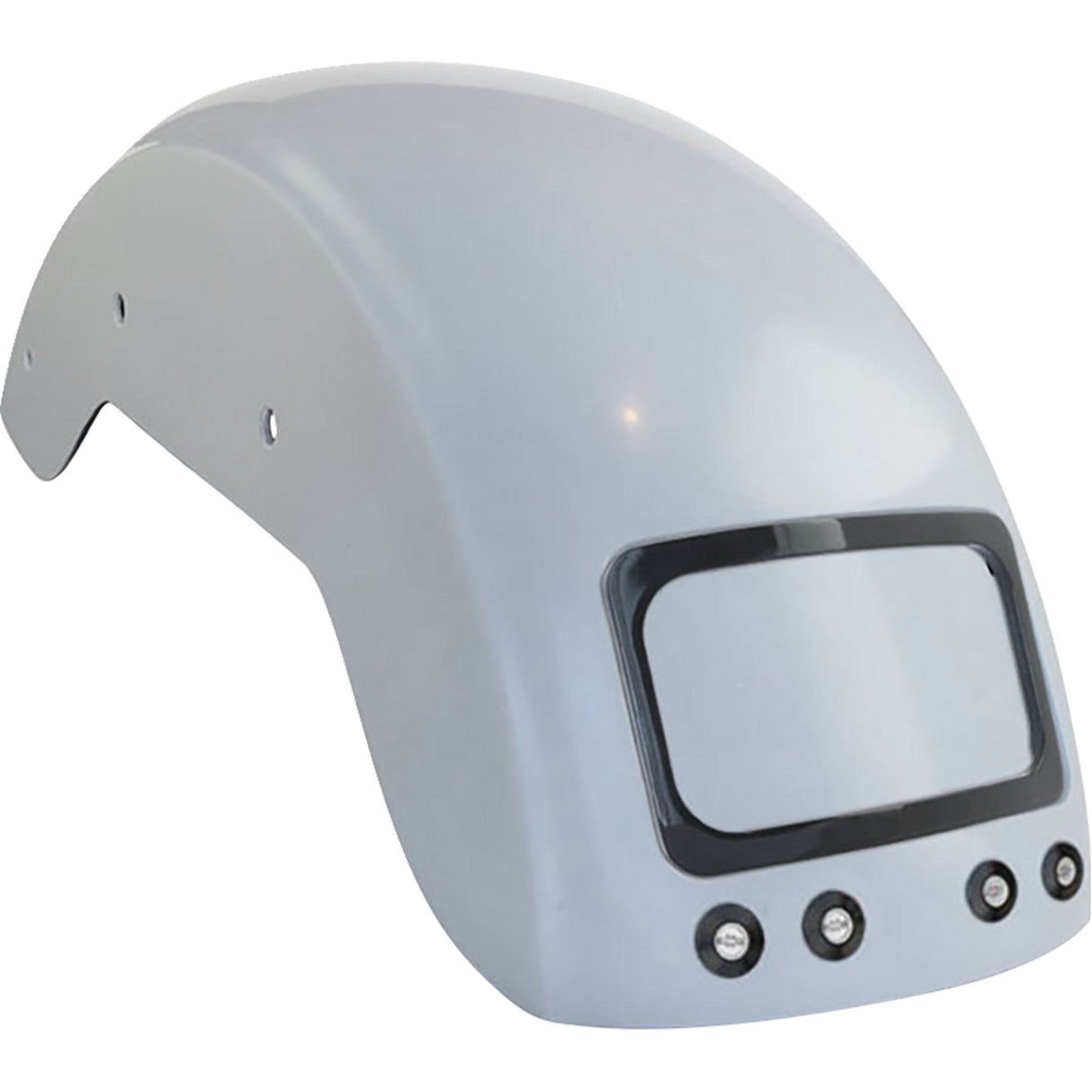 Paul Yaffe Bagger Nation The Fix Custom Rear Fender Black Frame Plate Thunder Bolts - CRF-M8ST-LR-TB-B For Harley Softail Low Rider 2020-2023