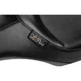 LePera Outcast Seat With Backrest Plain - LV-987BR For Harley Touring 2023-2026