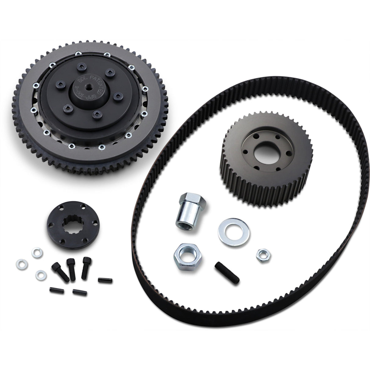 BELT DRIVES LTD. 1120-0253 EVBB-3T-5 8mm Belt Drive with Quiet Clutch System 1-5/8" Belt Drive with Chain - 5-Speed