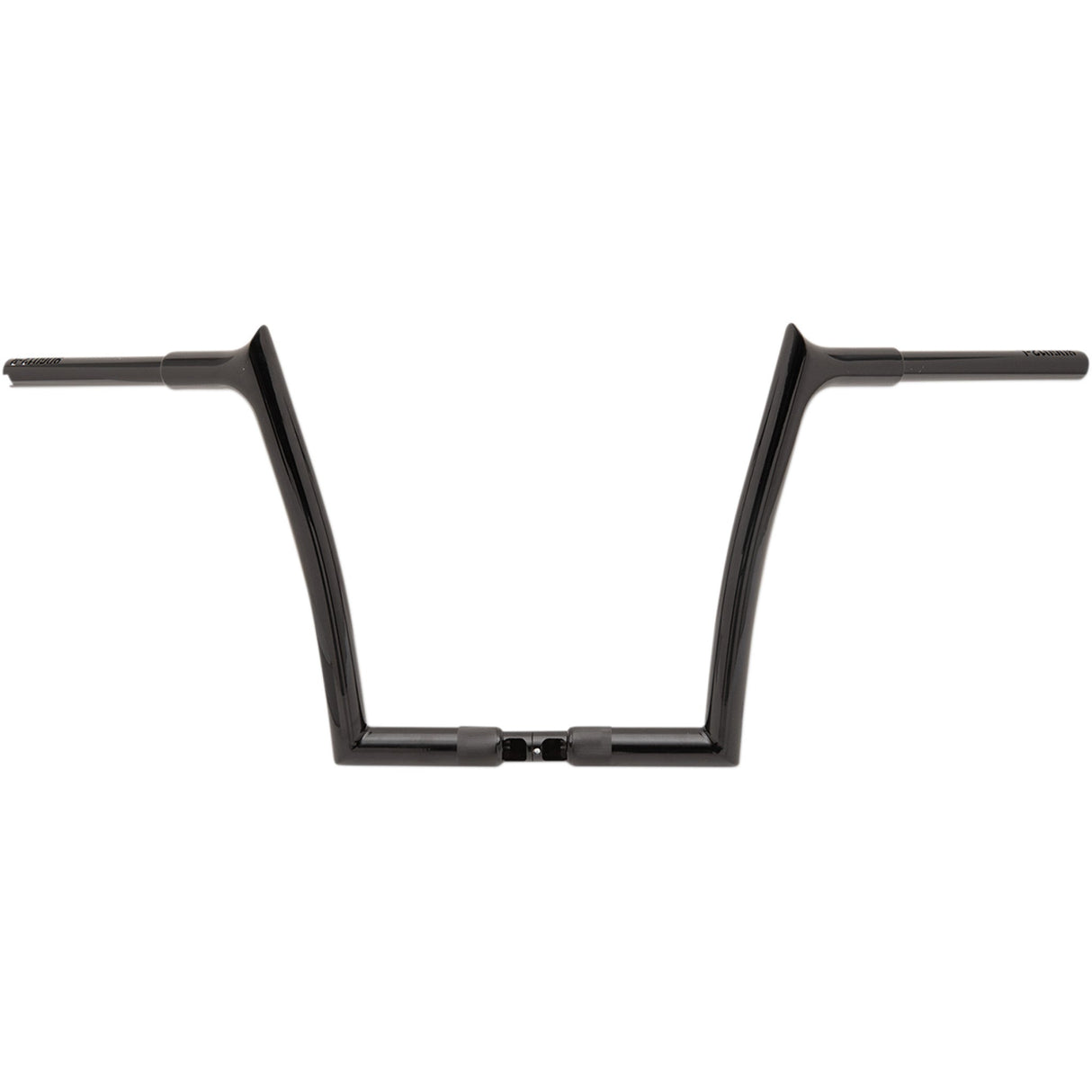 FAT Baggers INC. 1-1/4" EZ Install Pointed Top Handlebar 12" Black - 906012-B For Harley Road Glide 2015-2022