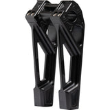 KODLIN USA 0602-1459 K55128 Fastback Risers - Includes Clamp - 8" - Black