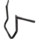 FAT Baggers INC. 1-1/4" EZ Install Pointed Top Handlebar 14" Black - 905014-B For Harley Touring 1986-2022