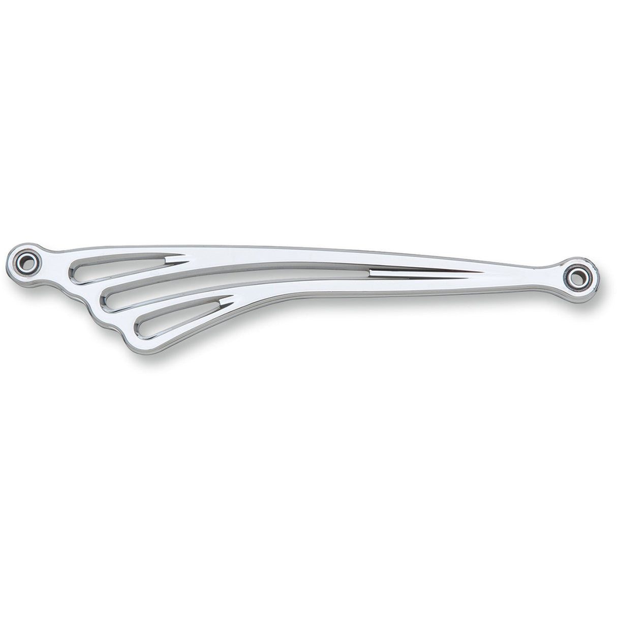 Arlen Ness Shift Rod Deep Cut Flat Chrome - 19-912 For Harley Motorcycles 1986-2026